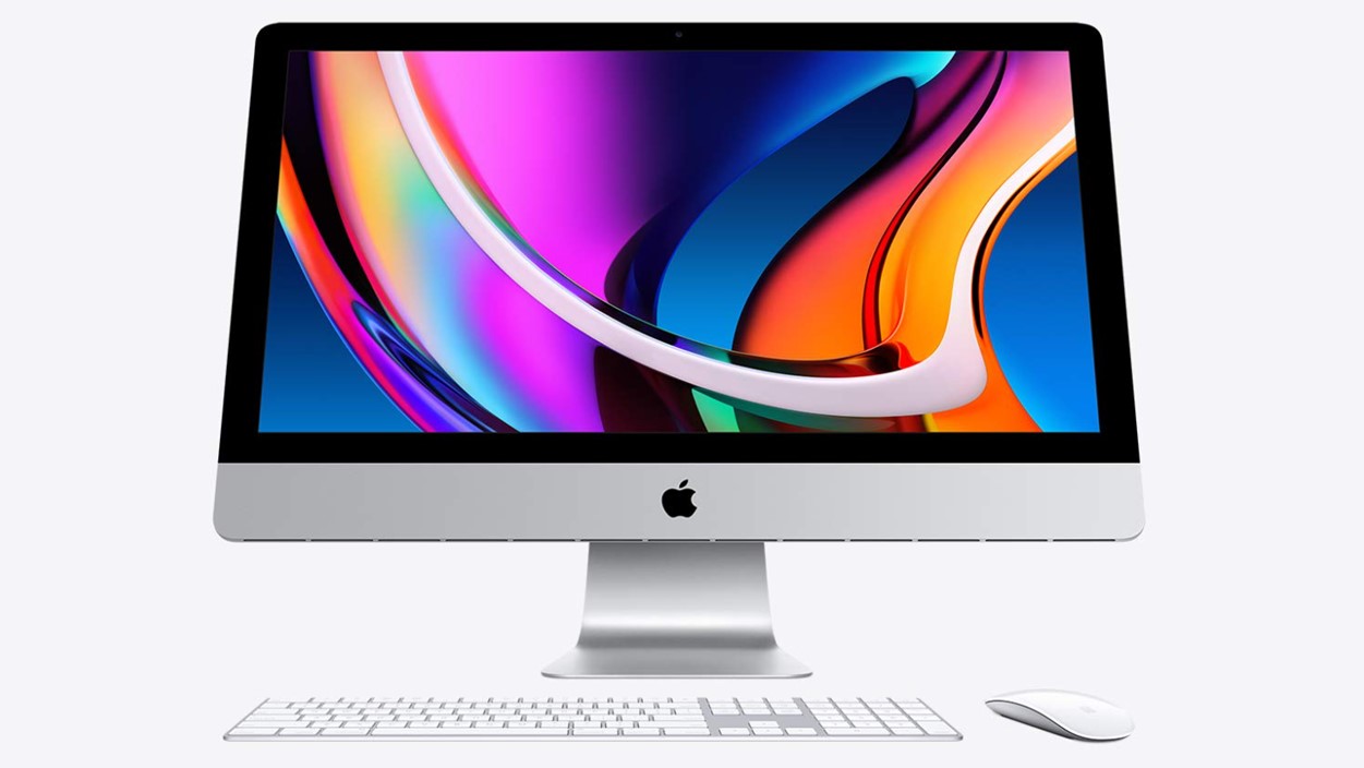 Apple iMac 2020 dengan Gambar Promo Tampilan Retina 5K