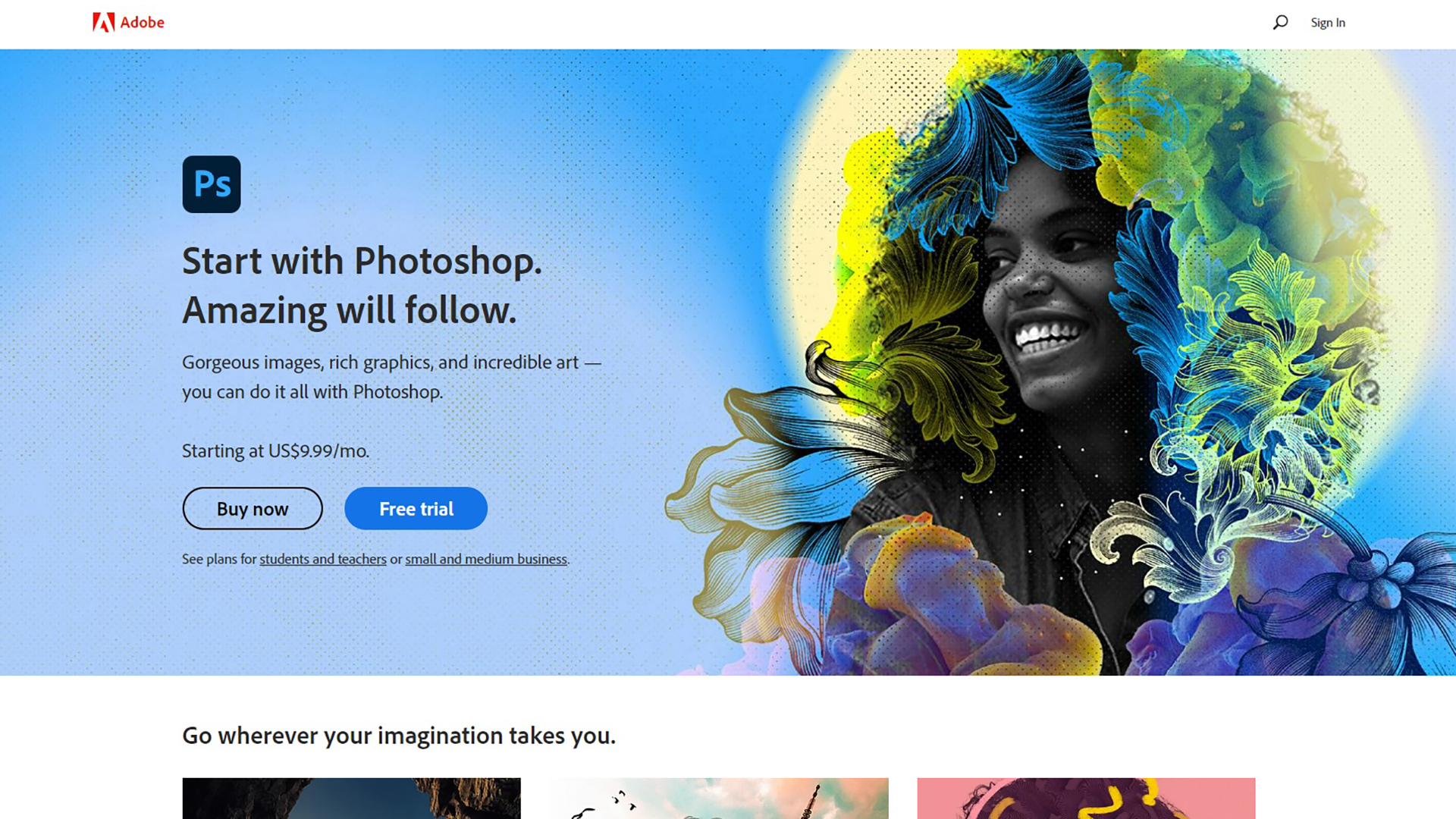 Adobe Photoshop Web