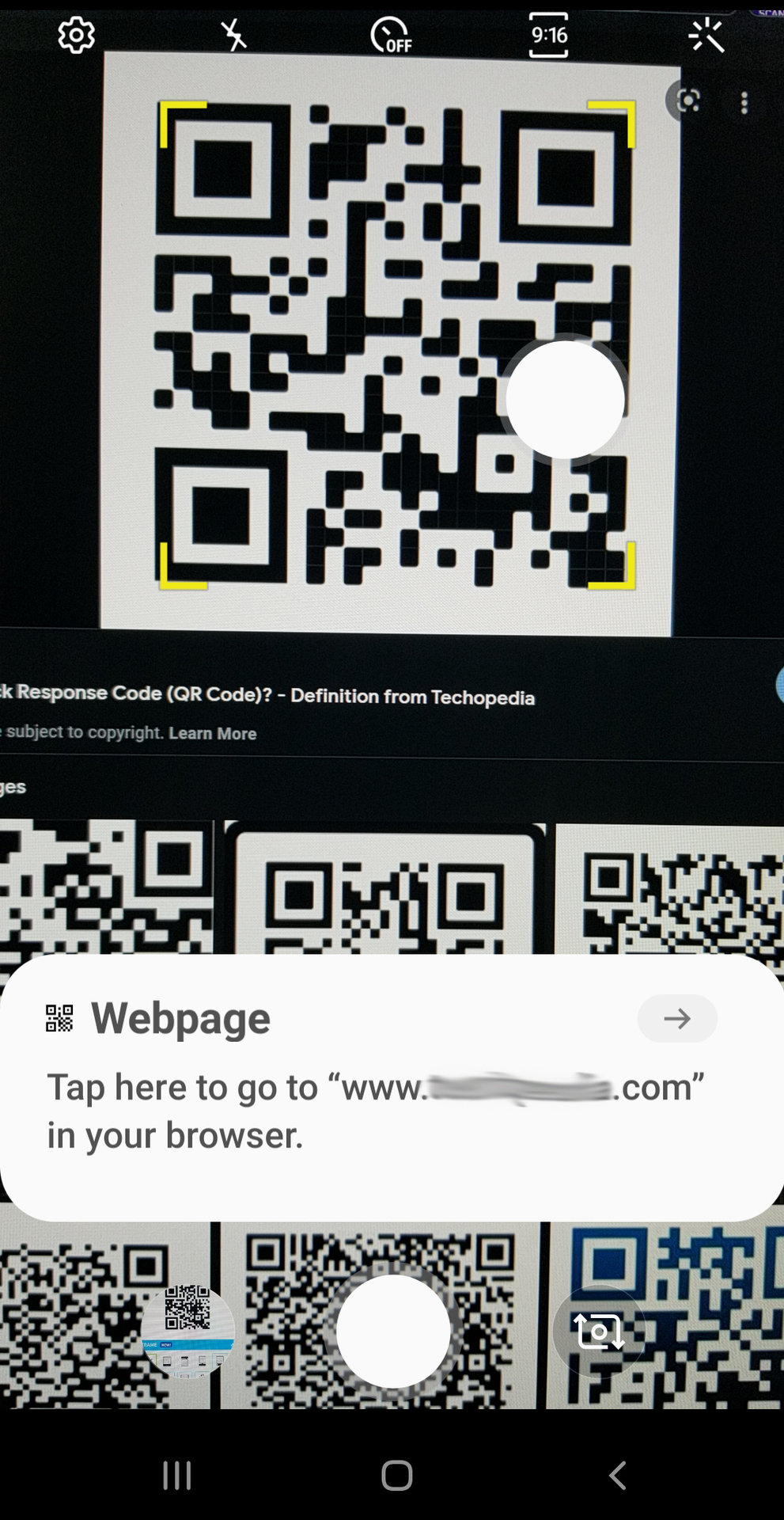Android QR code scanner