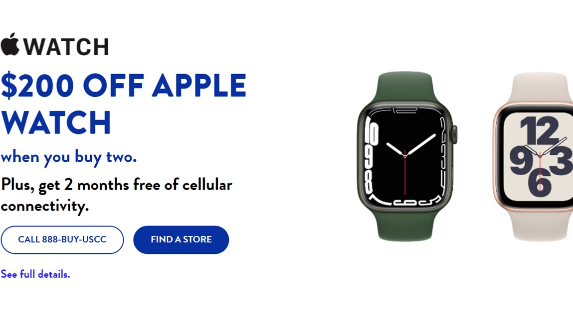 Apple Watch US Cellular Deals
