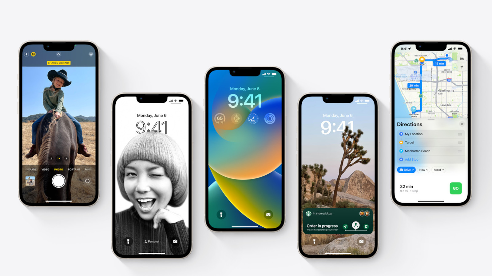 Apple iOS 16 official screens