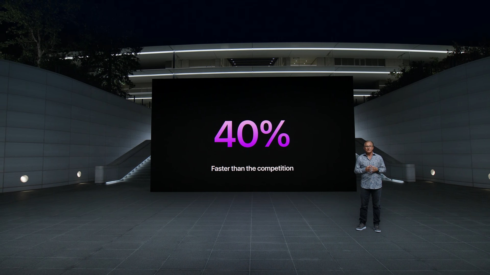 Apple says the A16 is 40 percent faster than the competition