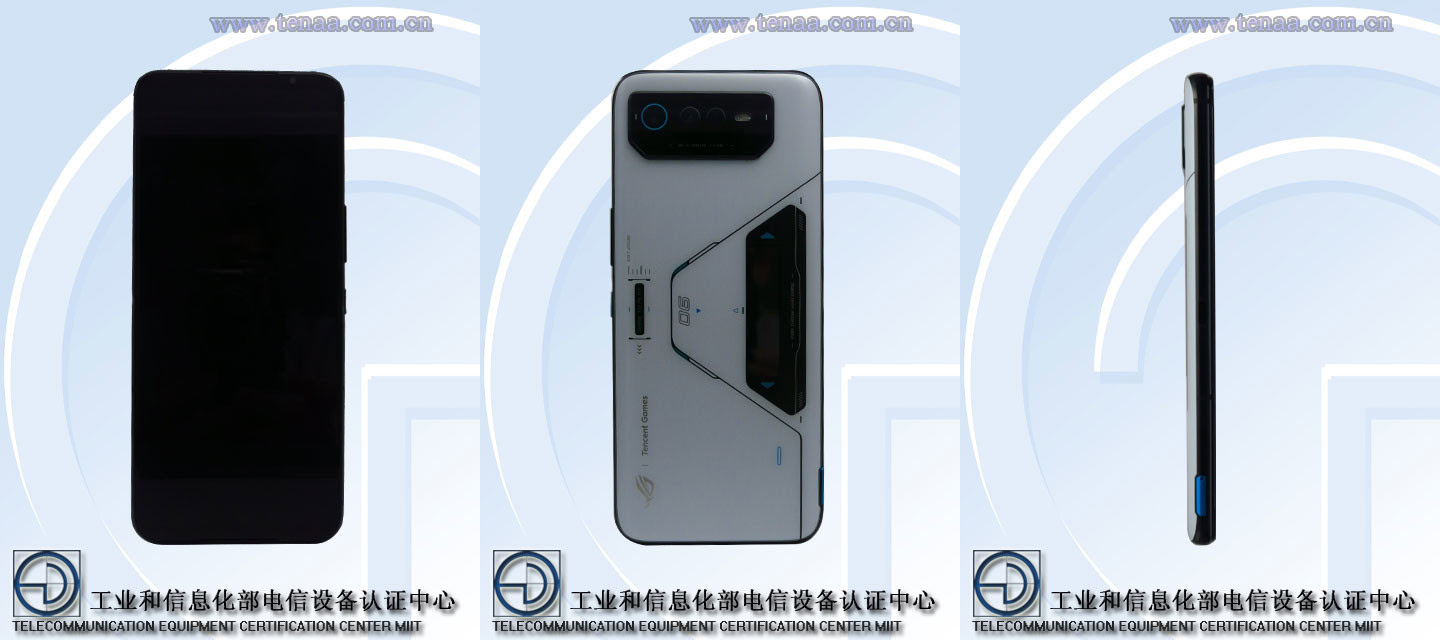 Asus ROG Phone 6 TENAA composite