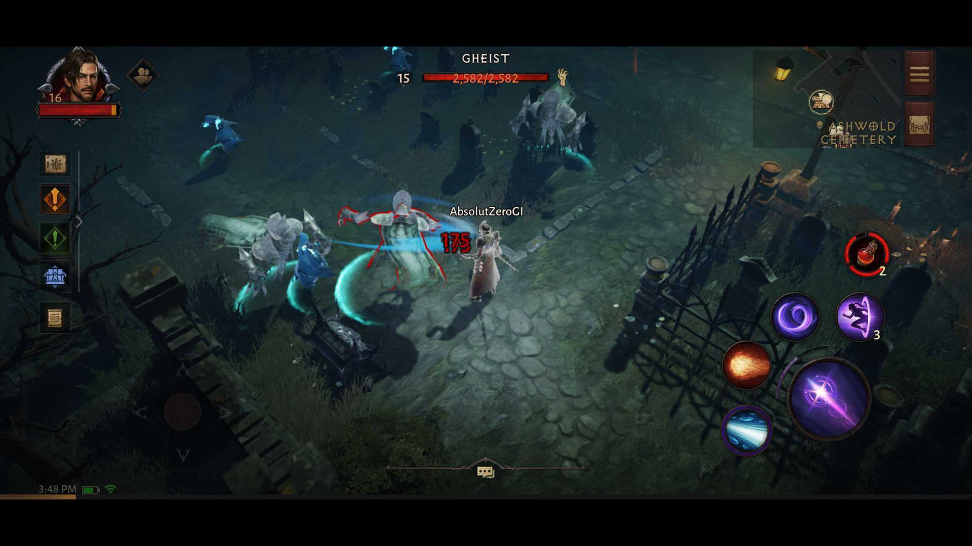 Diablo Immortal Combat Screenshot 2