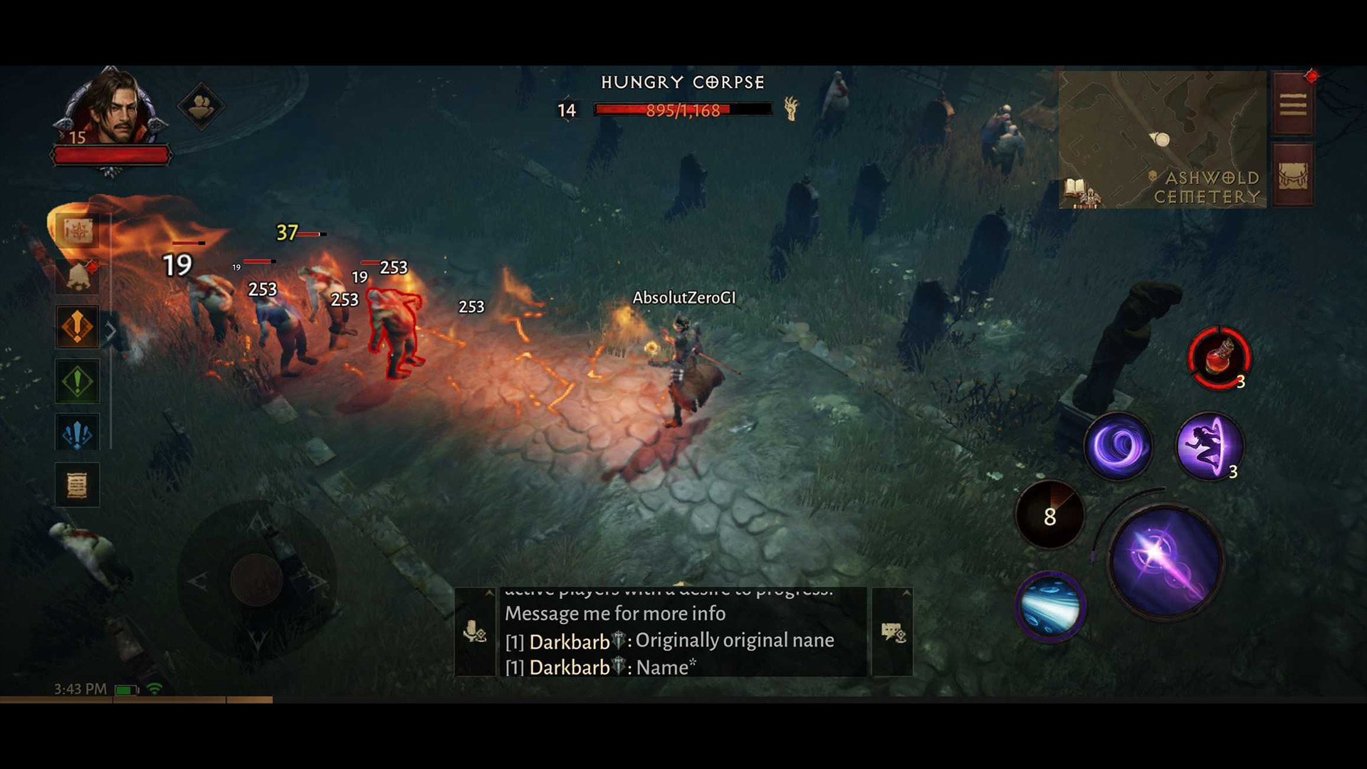 Diablo Immortal Combat Screenshot 3