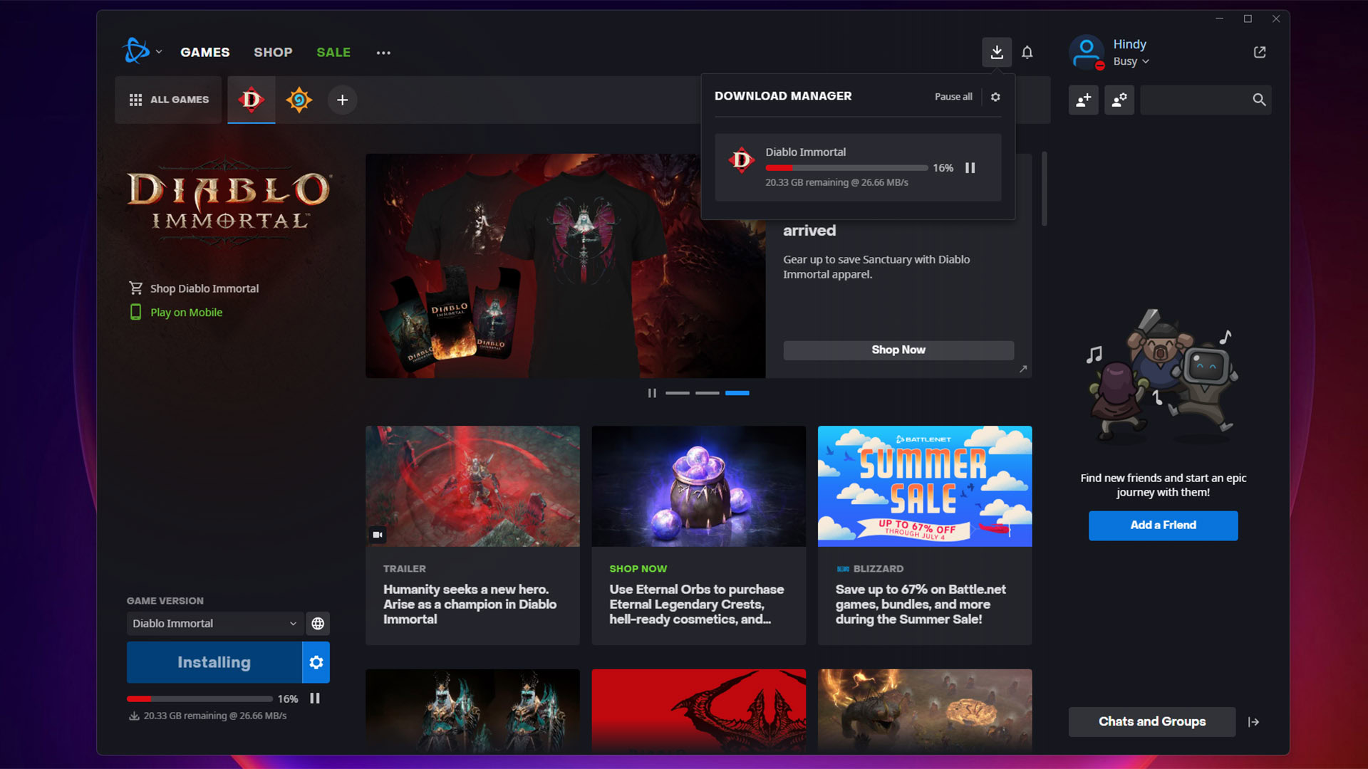 Diablo 4's beta has reportedly been added to the Battle.net launcher