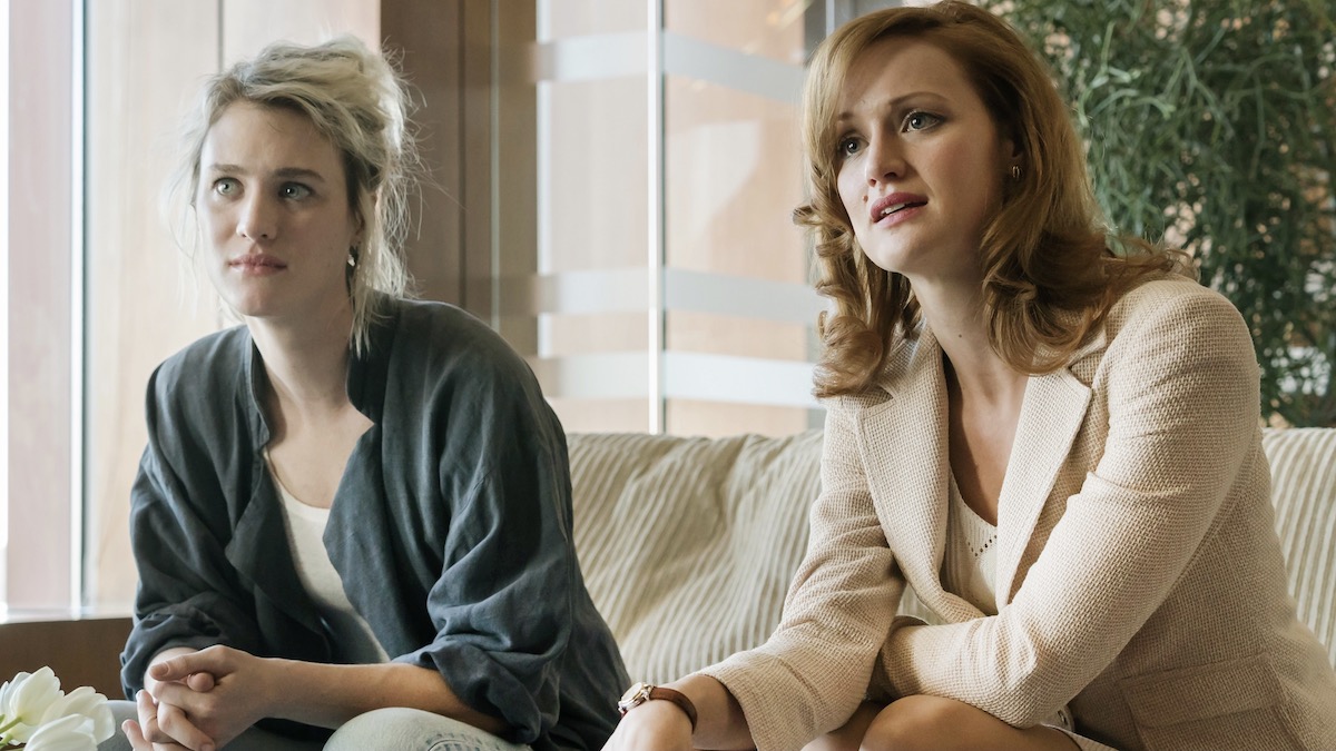 Mackenzie Davis as Cameron Howe and Kerry Bishe as Donna Clark in Halt and Catch Fire - best shows like for all mankind