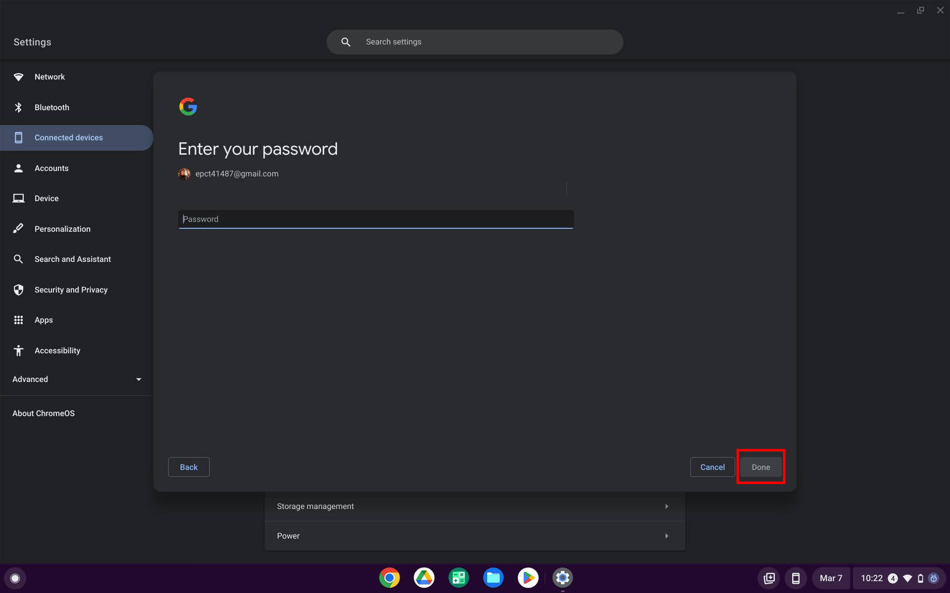 How to connect device to Chrome OS Phone Hub 4