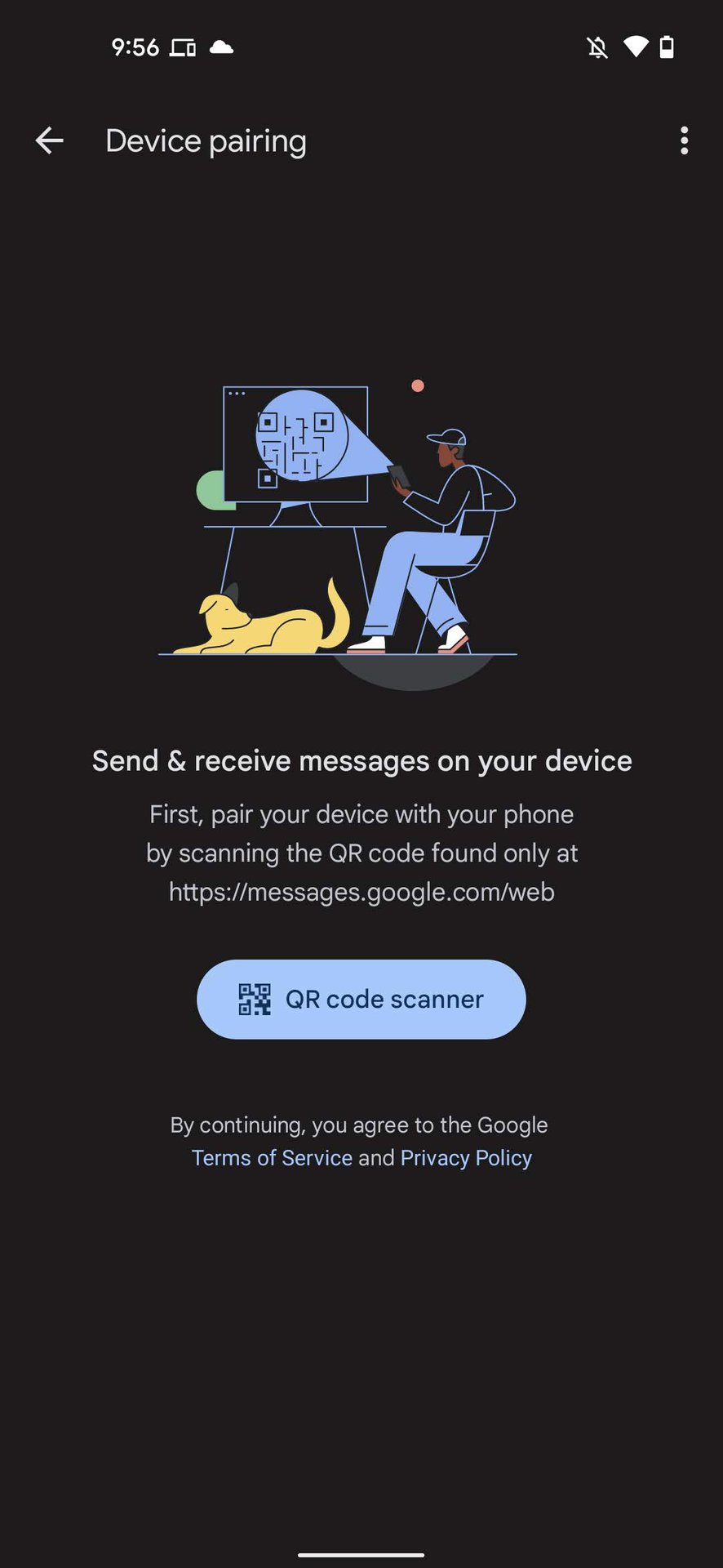 Link Messages on Chrome OS 5