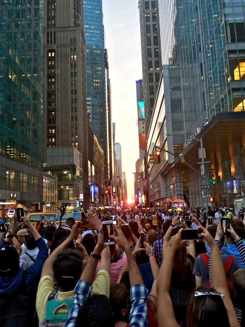 Manhattanhenge 2016 07 12 FRD