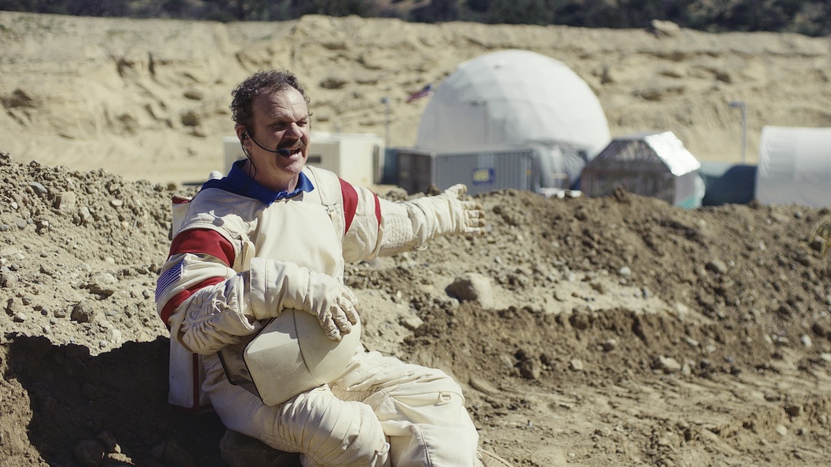 John C. Reilly as Cap in Moonbase 8 - shows like for all mankind