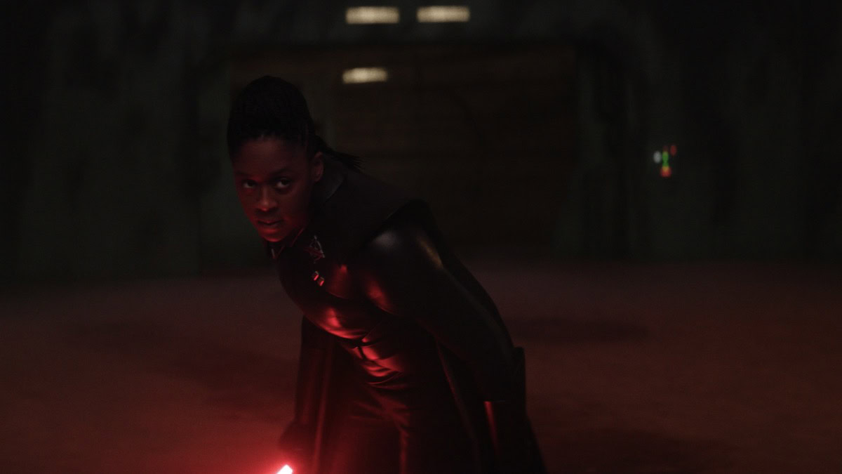 Moses Ingram as Reva in Obi-Wan Kenobi episode 5