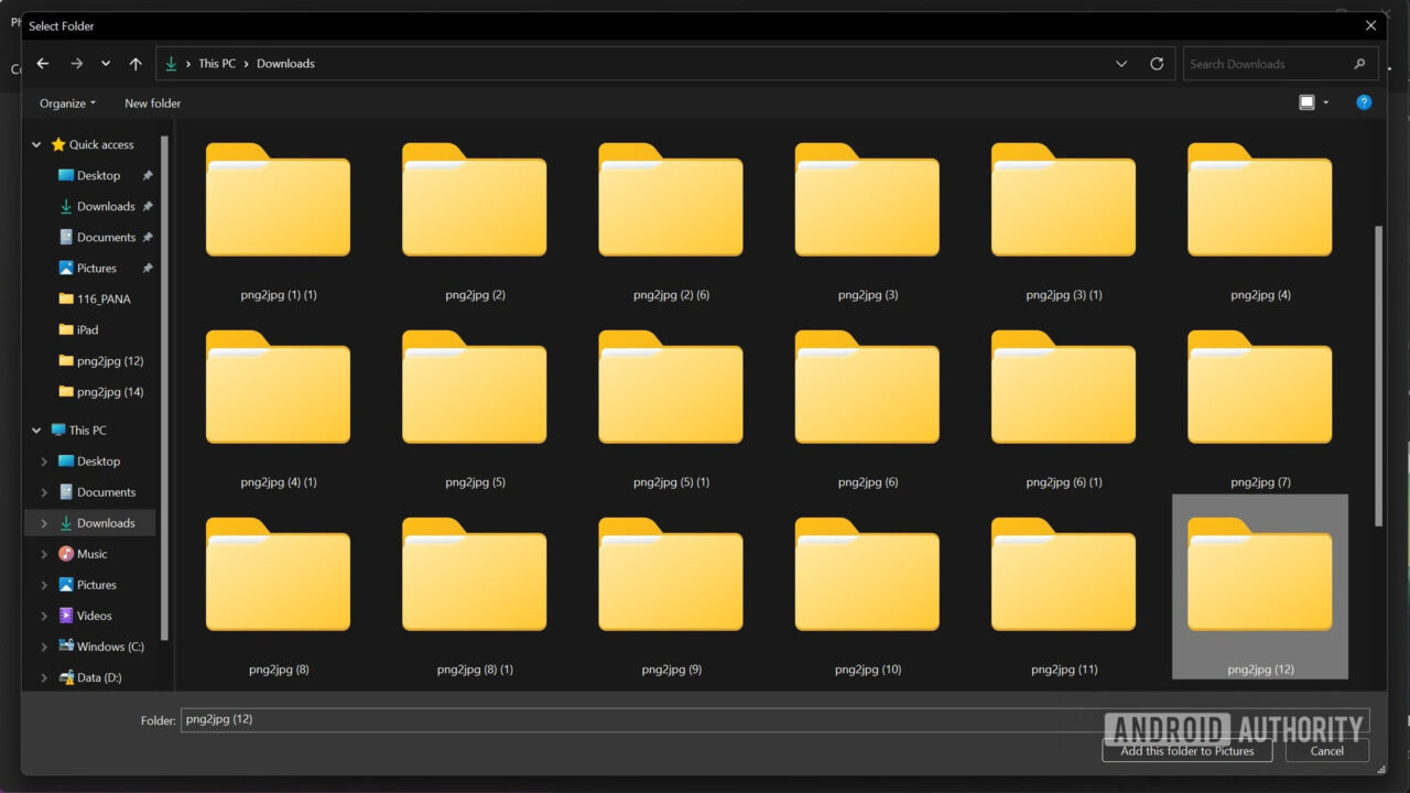 How to make a slideshow on Windows Android Authority