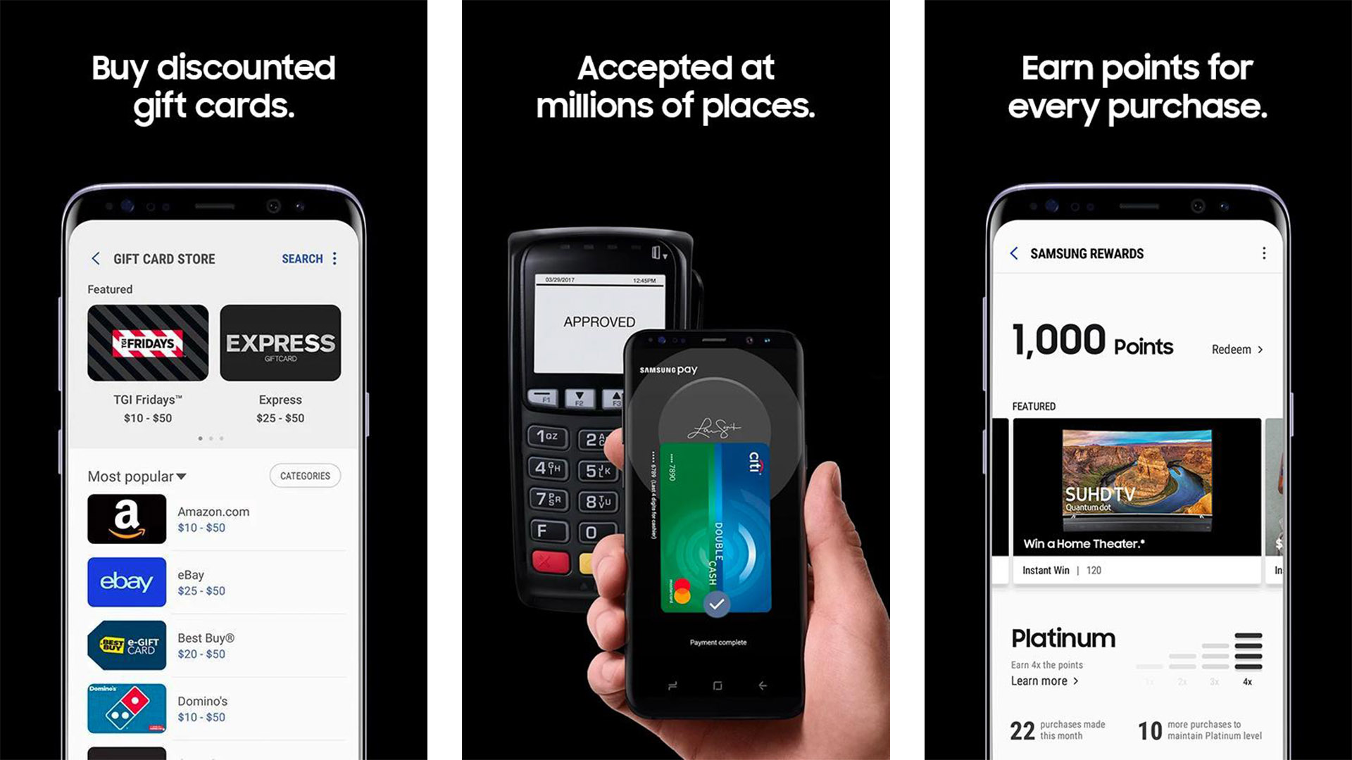 Tangkapan layar Samsung Pay 2022
