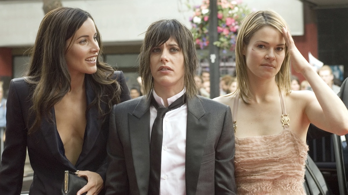 Three women standing together in The L Word - best lgbtq shows