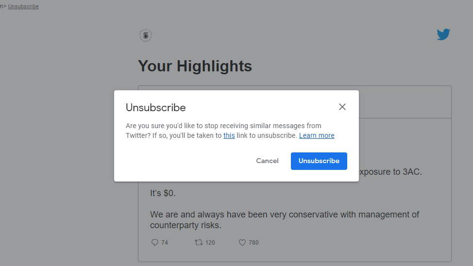 Unsubscribe from mass emails on gmail website 2