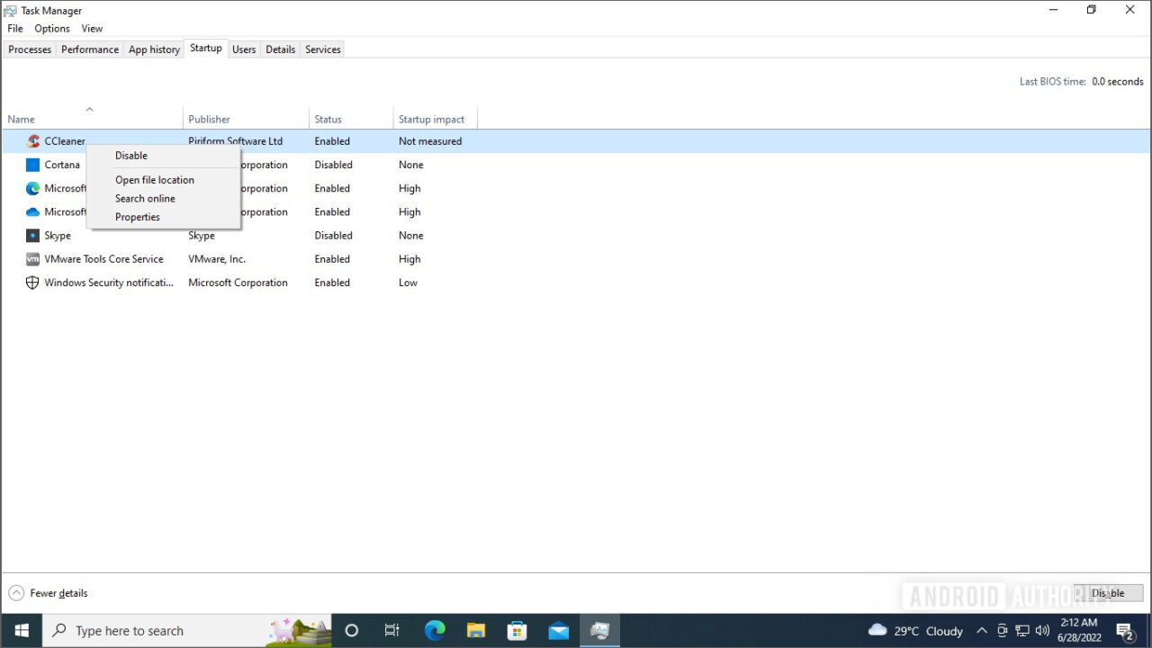 How to change or disable startup programs in Windows – Ptemplates