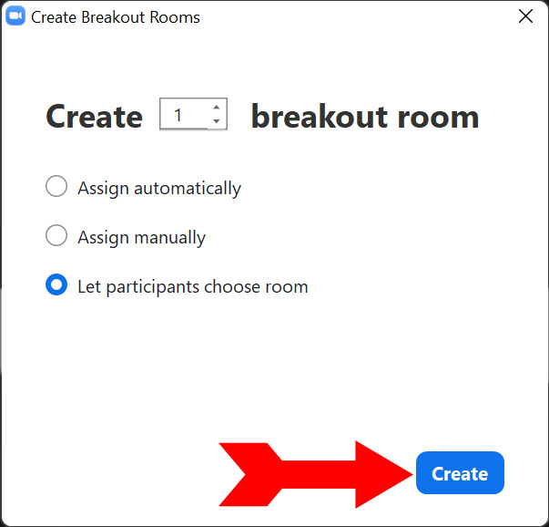 how to make breakout rooms in zoom step 2