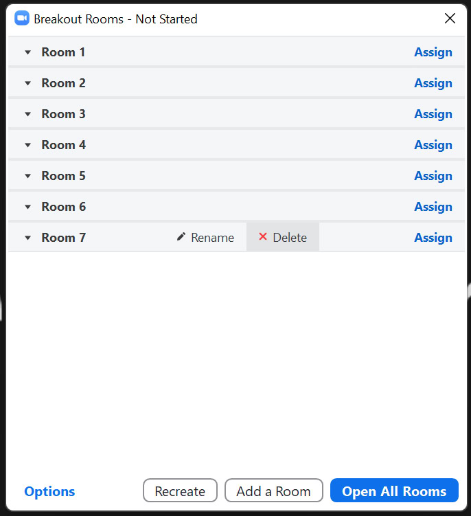 managing breakout rooms in zoom step 3