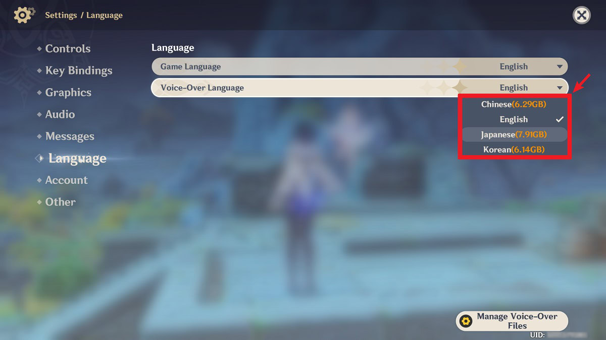 How to Change Languages in Genshin Impact