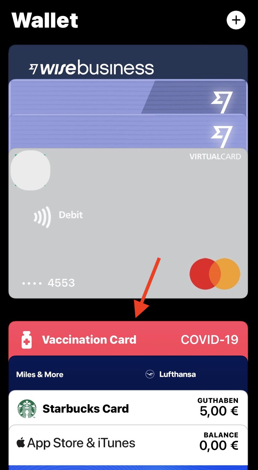 covid certificate ios wallet