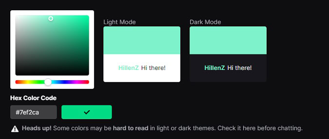 hex color code