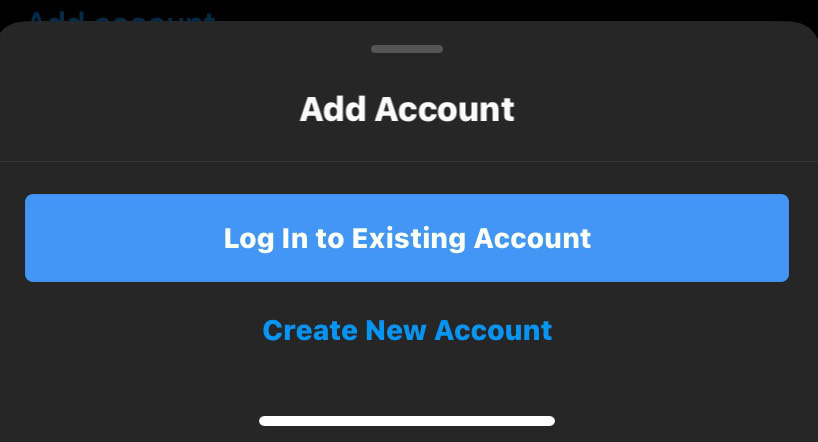 instagram aggiungi opzioni account