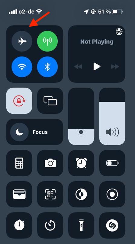 ios control center