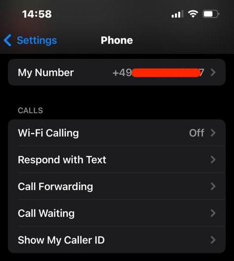 ios wifi calling feature