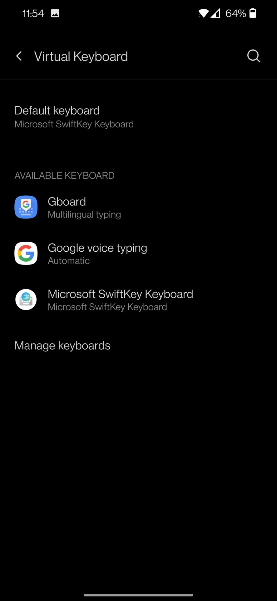 keyboard settings 2