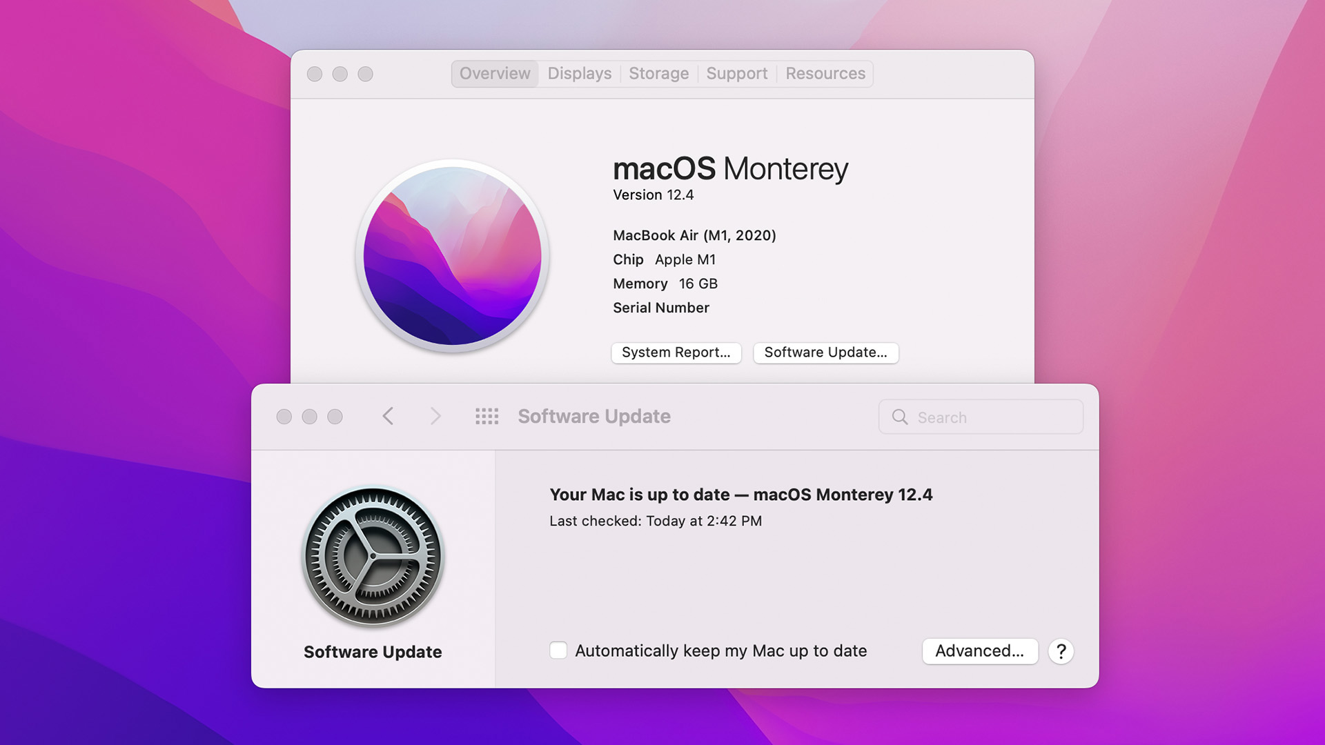 macOS Monterey Up to date2