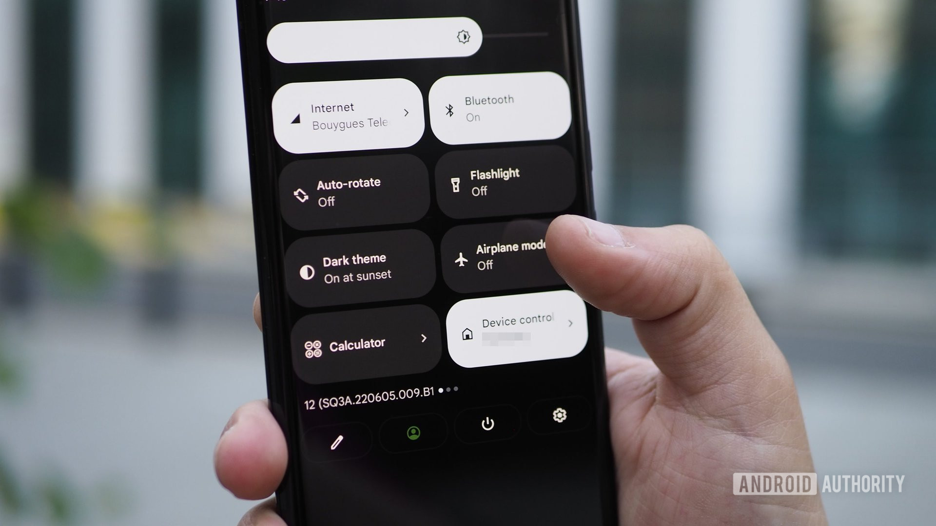 pixel 6 pro quick settings airplane mode