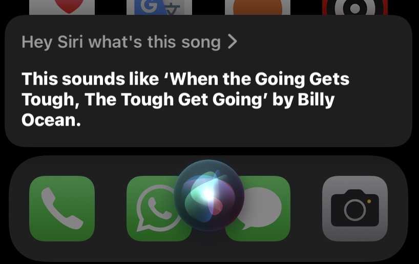 siri music recognition find a song
