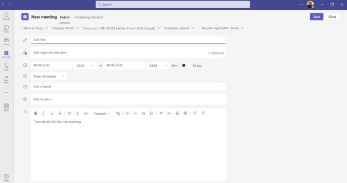 How to create and share a Microsoft Teams meeting link - Android Authority
