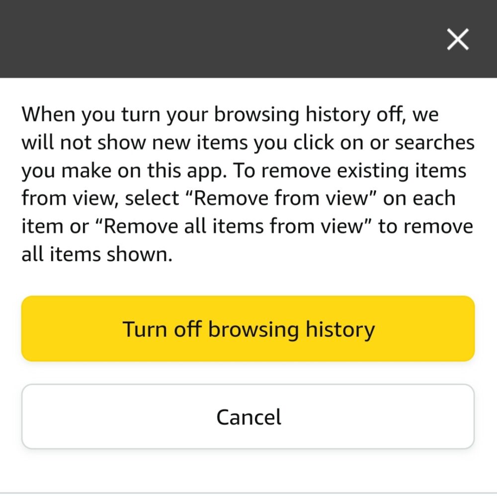 How to clear your Amazon search history Android Authority