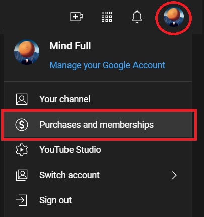youtube memberships