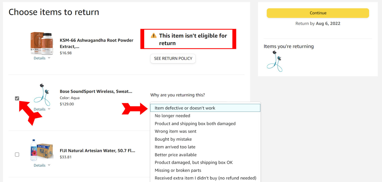 How to return Amazon items Android Authority
