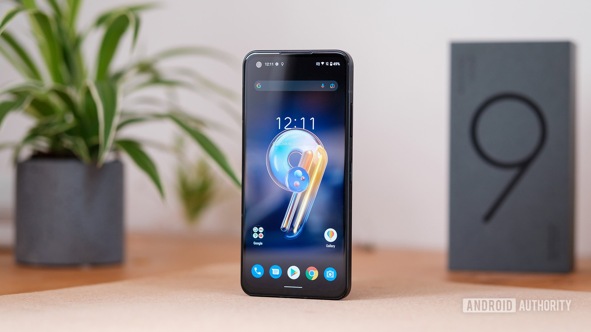 Asus Zenfone 9 permanent scherm