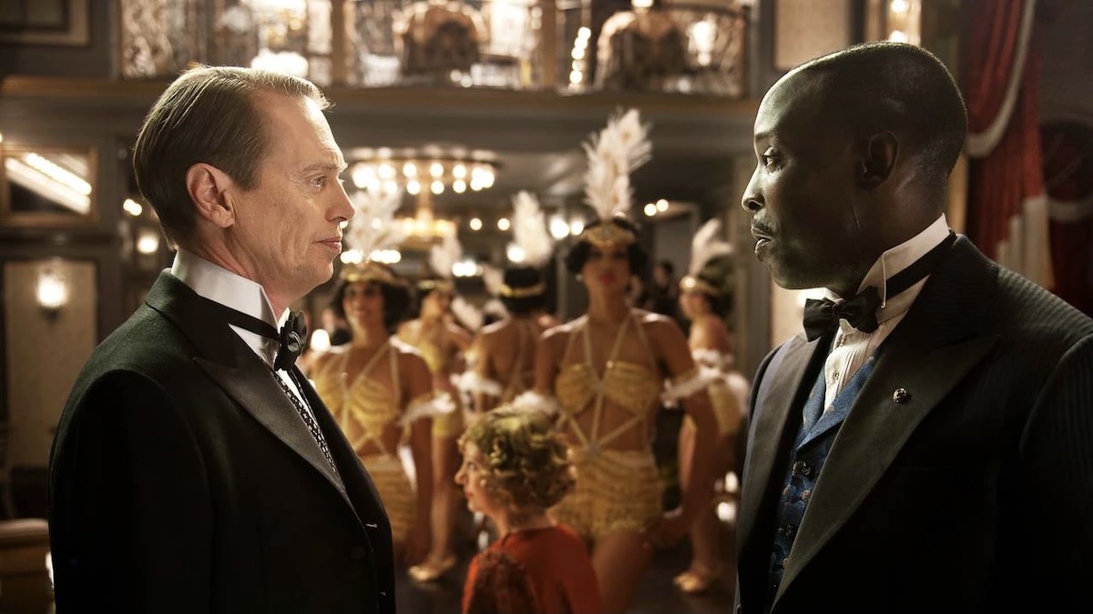 Steve Buscemi and Michael K Williams in Boardwalk Empire - shows like peaky blinders