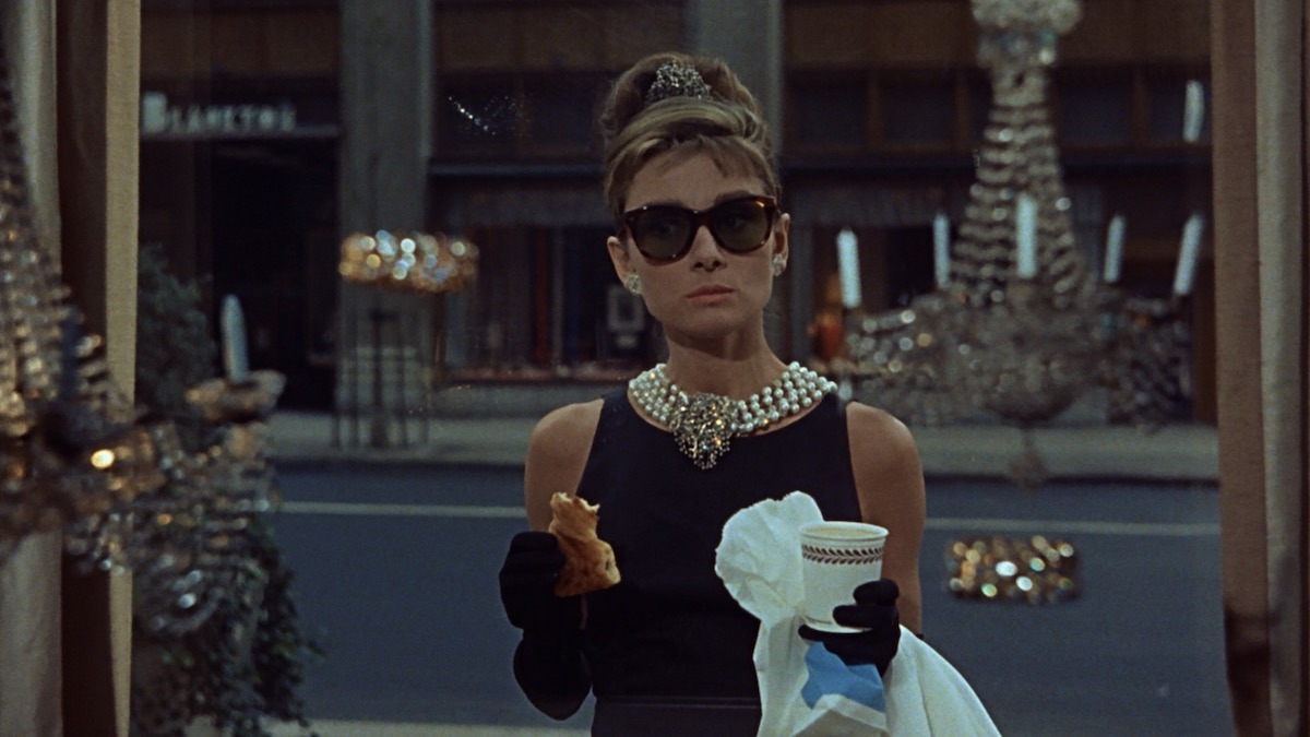 Audrey Hepburn looks into a shop window in Breakfast at Tiffany's - best classic movies on Amazon Prime Video