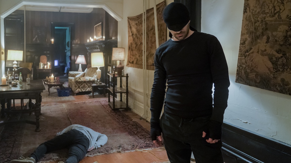Matt Murdock punched a man in season 3 of Daredevil