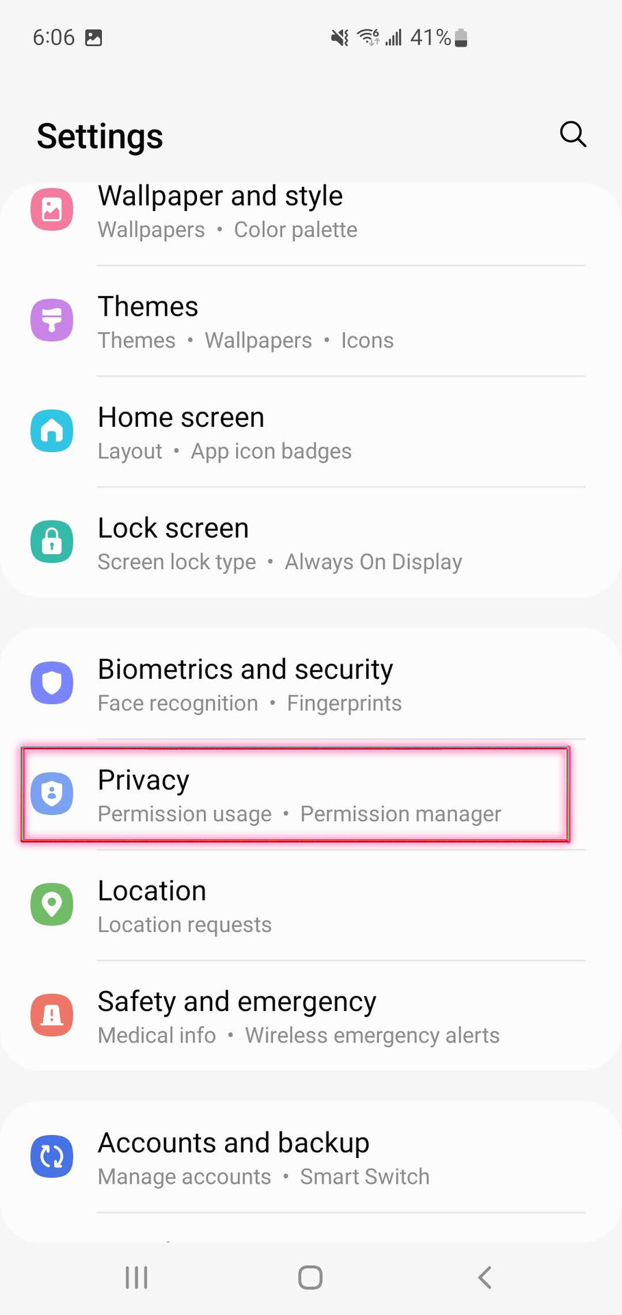 Disable personalized Samsung ads 1
