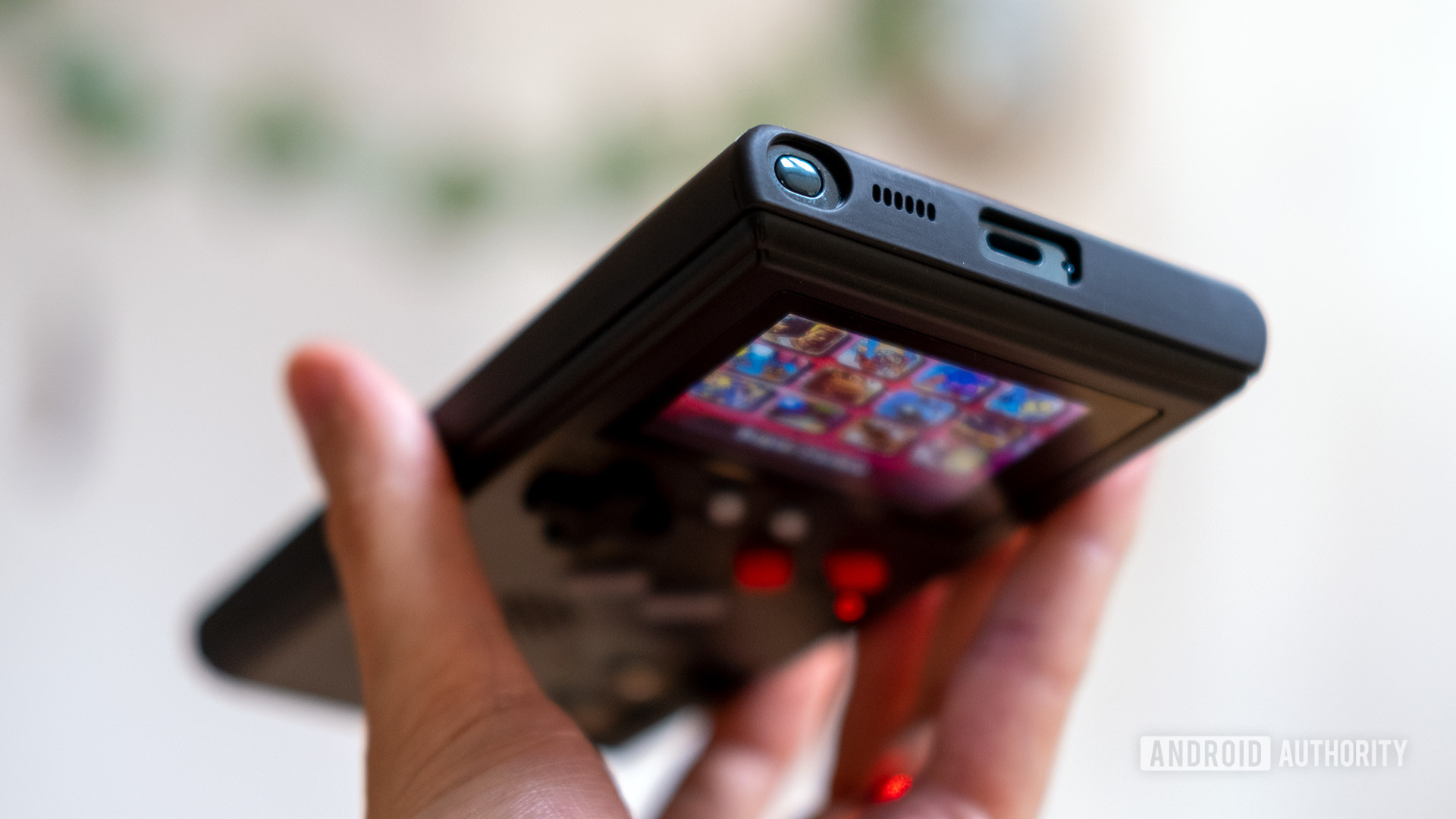 Anschlüsse für das Galaxy S22 Ultra GameBoy-Gehäuse