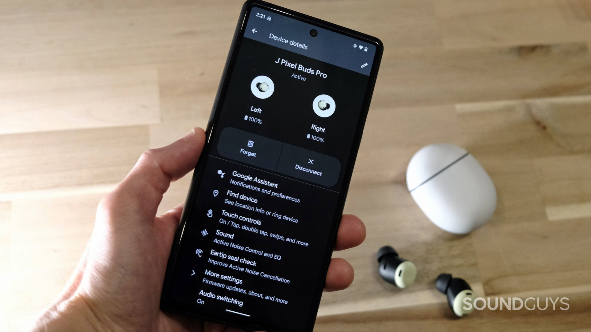 Google Pixel Buds Pro Pixel settings app Pixel 6