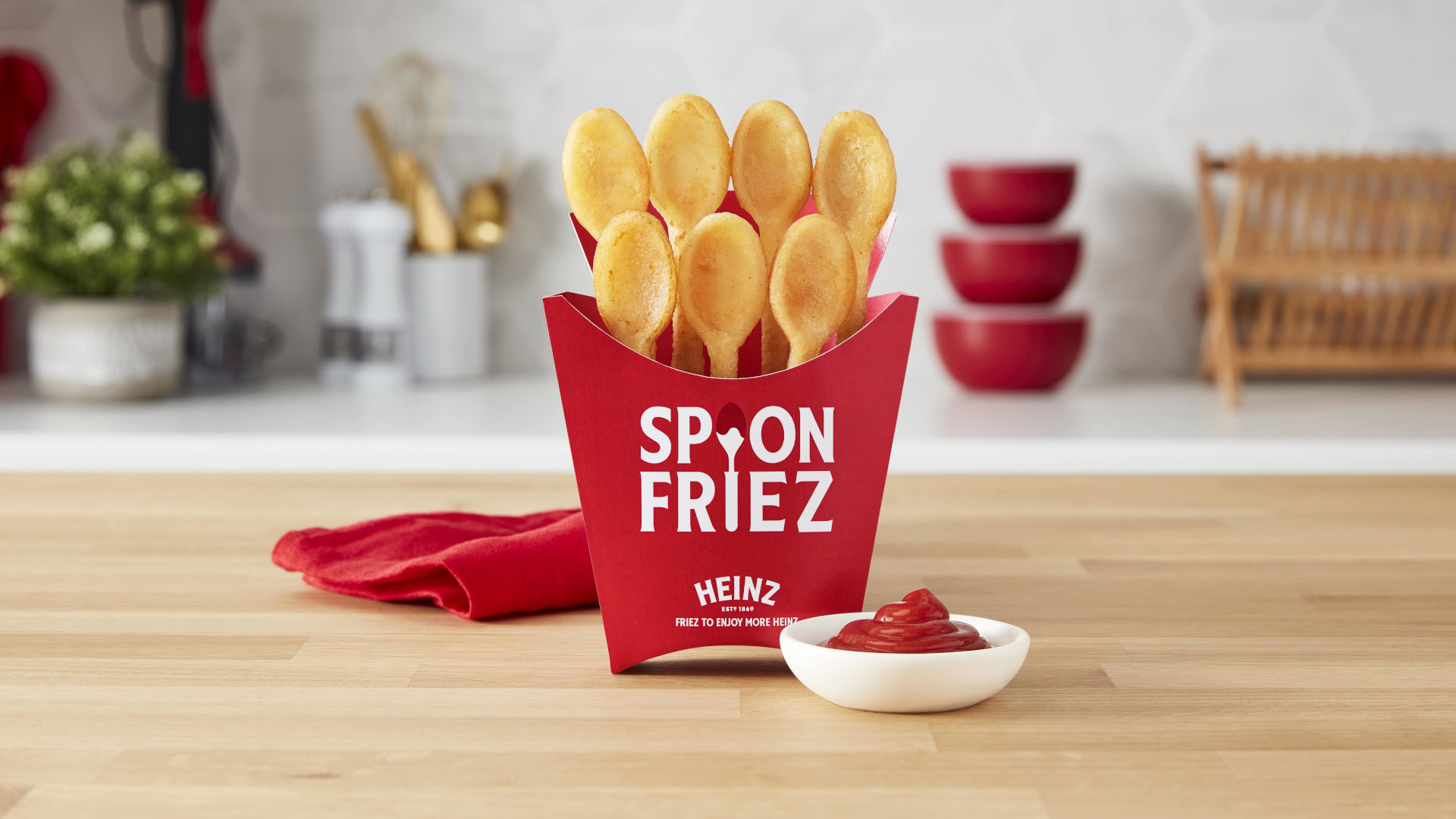 Heinz Spoon Fries have been resized