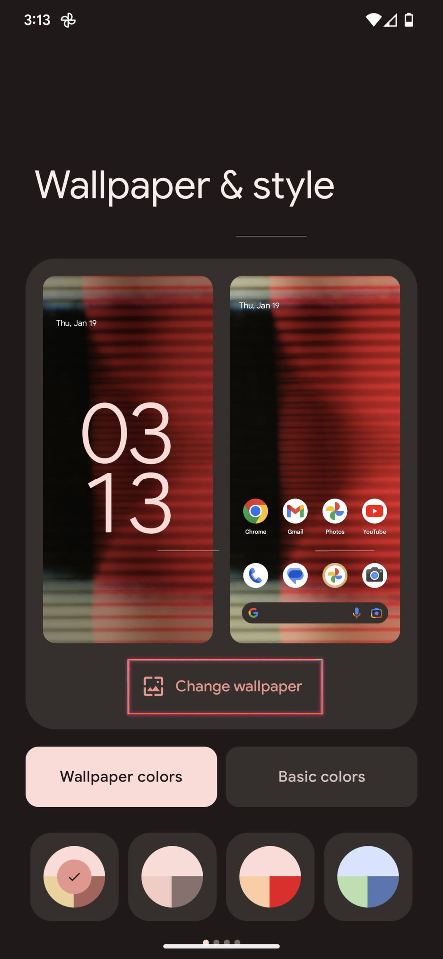 How to change the wallpaper on Android 13 2