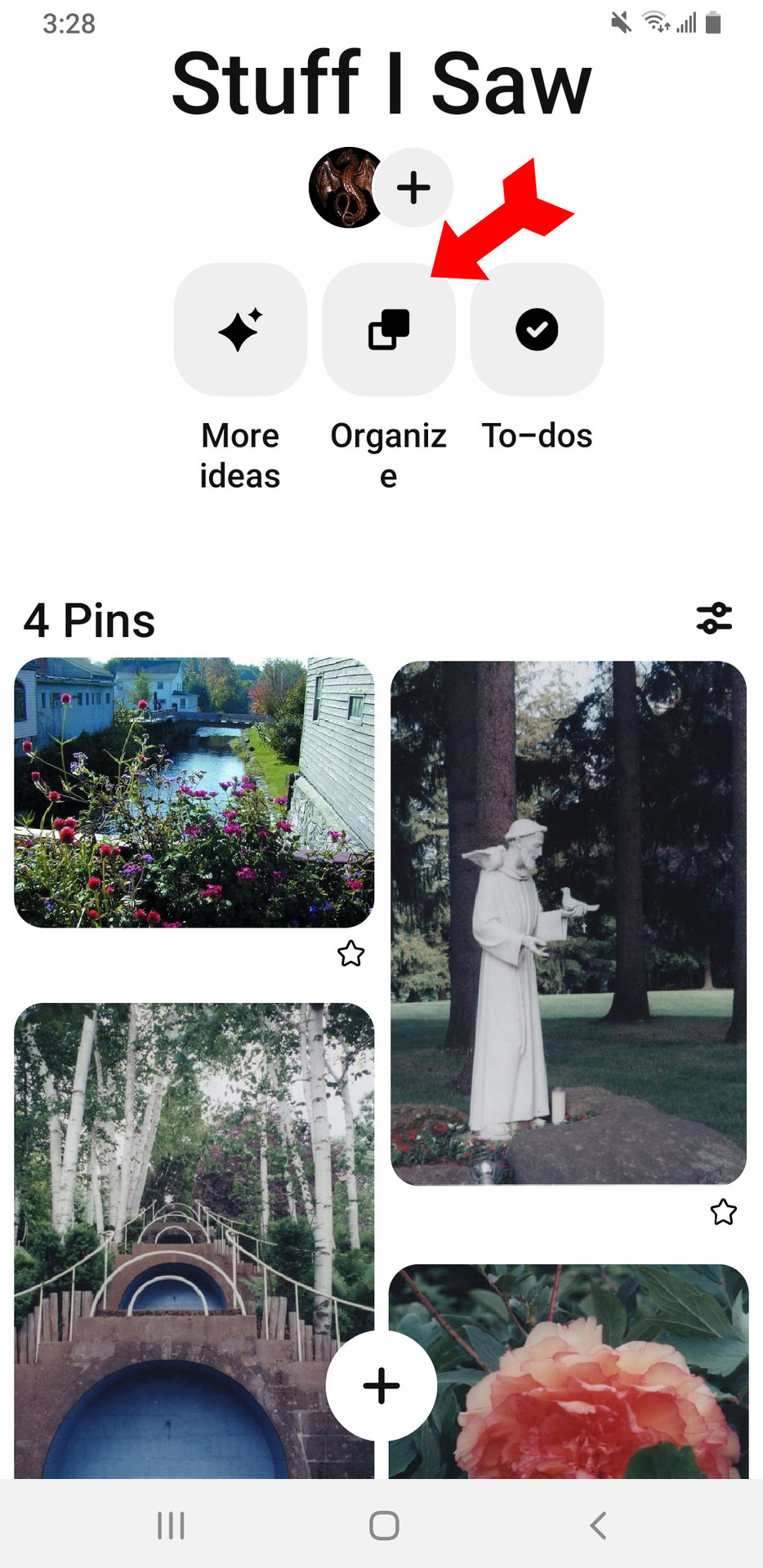 Pinterest App Delete Pins Board View