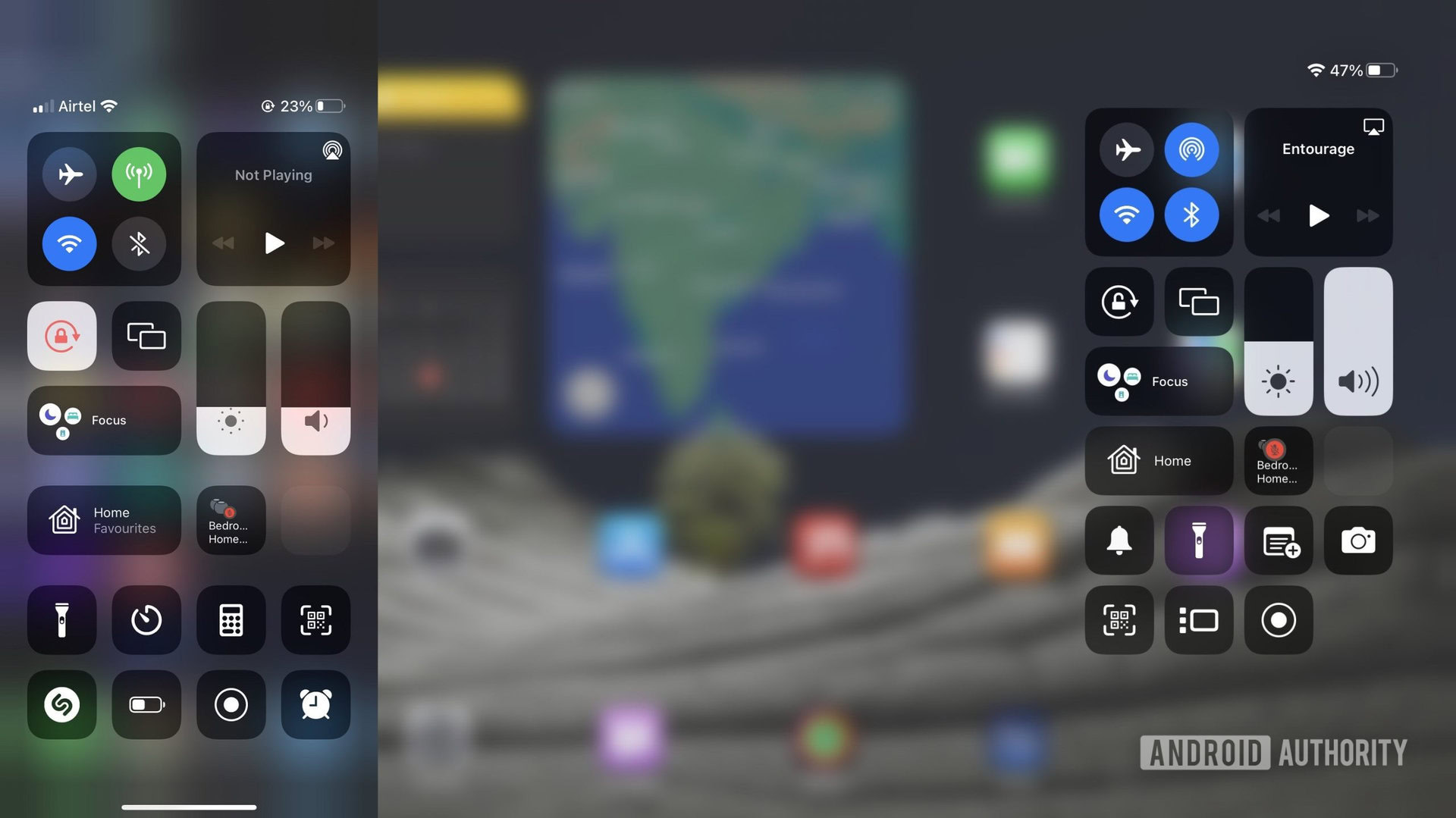 Screen recording iOS iPadOS record button