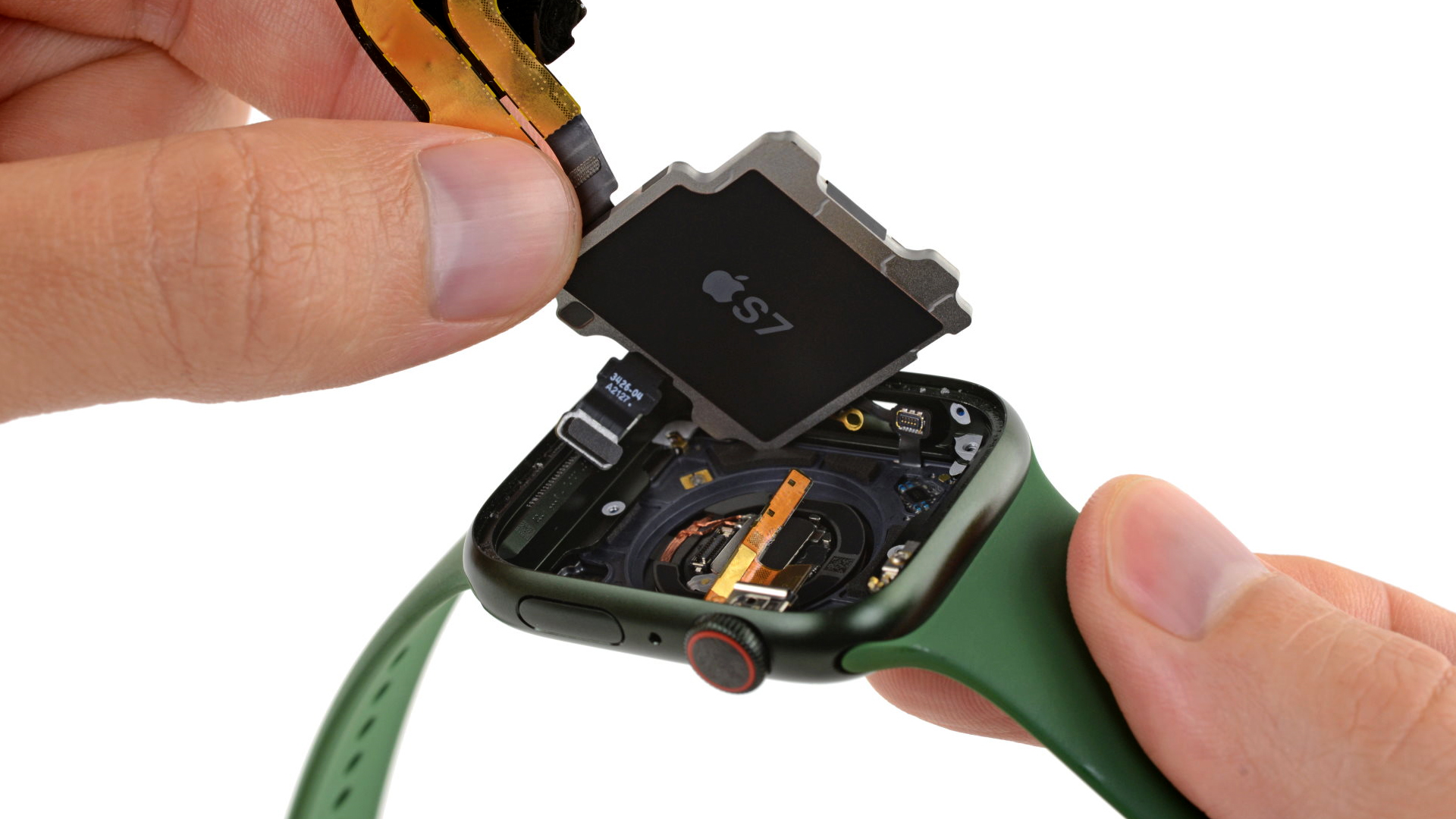 The Apple Watch Series 7 S7 processor