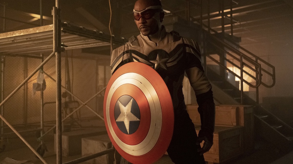 Sam Wilson as Captain America in The Falcon and the Winter Soldier - Top MCU Shows Ranked